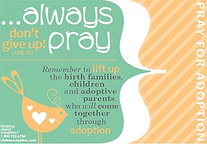 adoption prayer